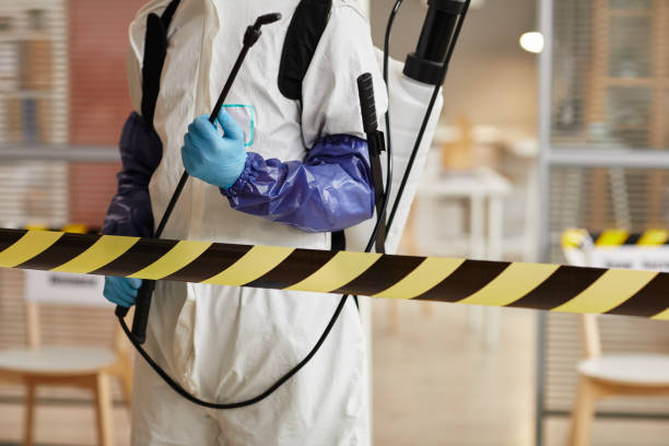 Professional Infectious Disease Decontamination technician working in Ames, IA